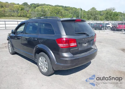 2017 Dodge Journey Se from USA, damaged, VIN 3C4PDCAB6HT580535